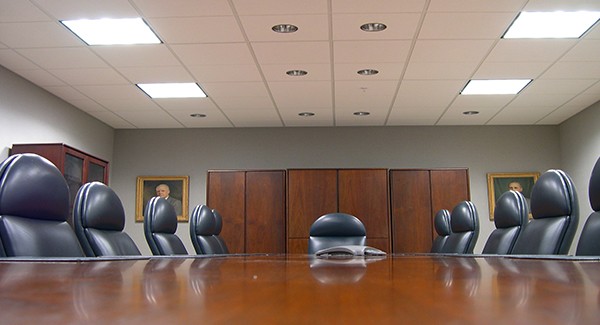 Picture of a conference room.