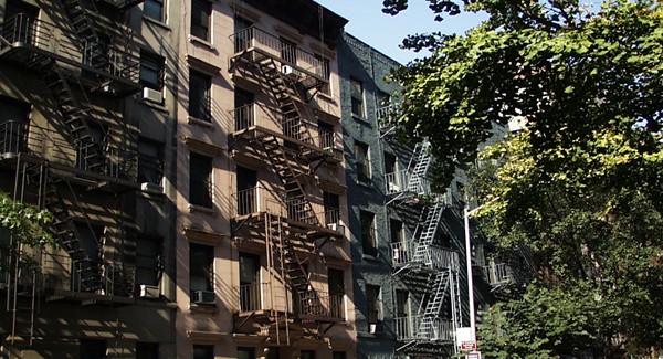 Picture of condo and apartment buildings.