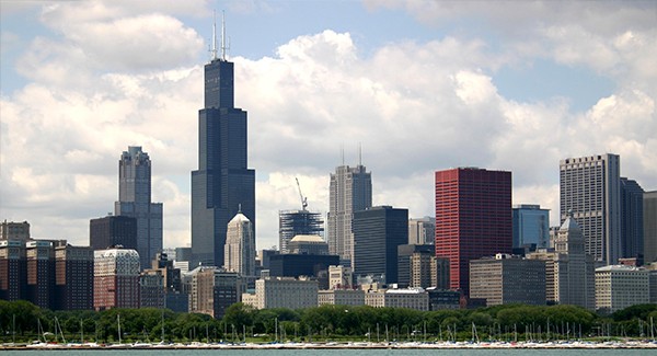Picture of downtown Chicago.