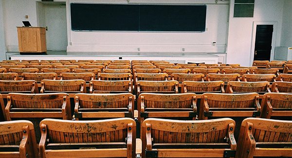 Picture of a lecture hall.