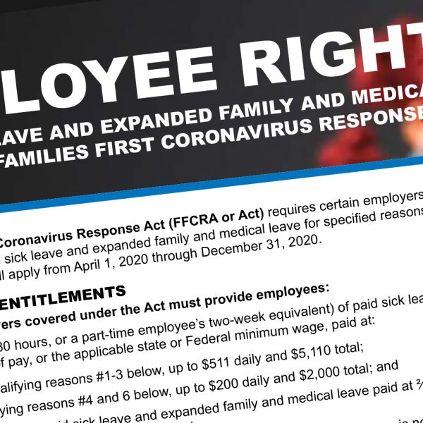 Families First Coronavirus Response Act.