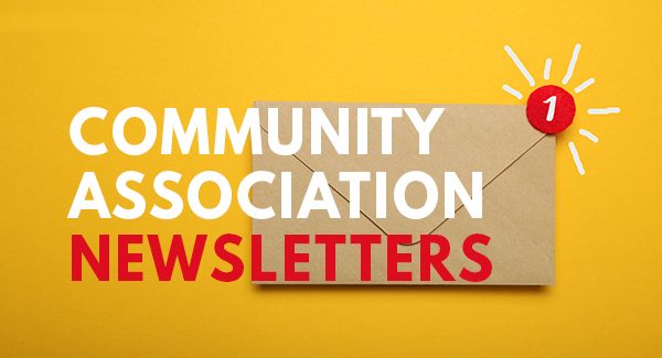 Condo and HOA newsletters.