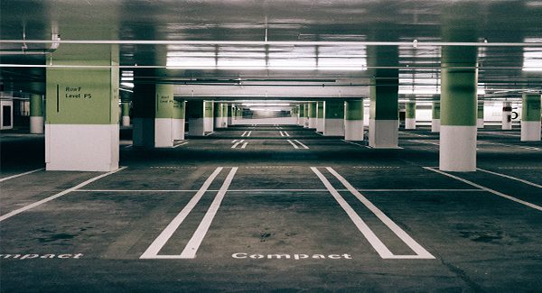 Parking garage in condo and HOA.