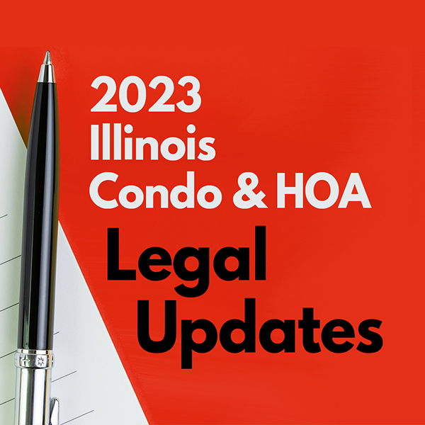 Pen and paper for 2023 condo and HOA legal updates