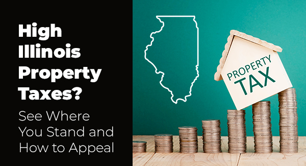 Toy house on stack of coins representing high property taxes