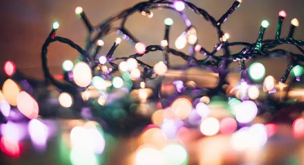 holiday lights.