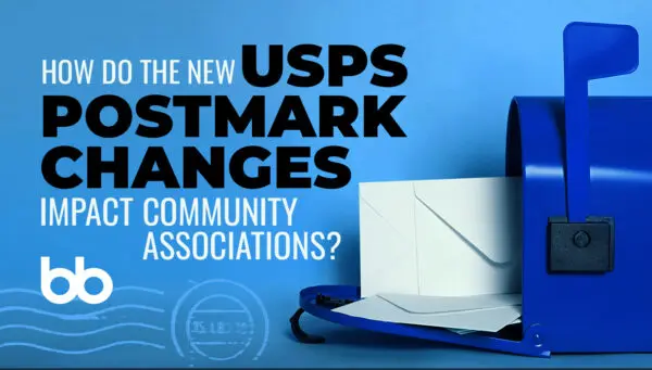 A blue tray with a white envelope and a black and white text.