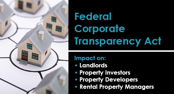 homes meant to represent Federal Corporate Transparency Act