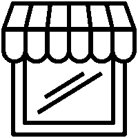 A person stands and faces a signpost with four directional arrows, each pointing in a different direction. The background is plain white.